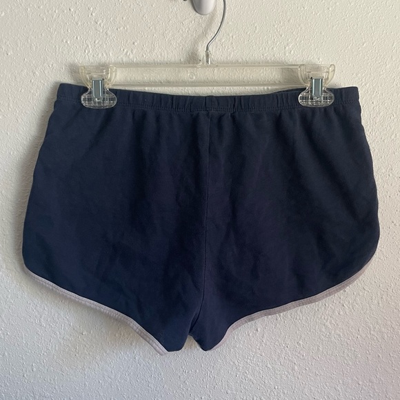 Vans Women’s Fleece Shorts Navy Blue Size S - Picture 4 of 4